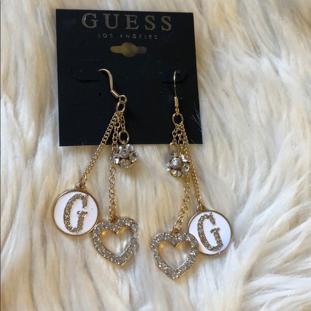 Beautiful Guess Earrings.